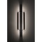 Afx Liam 24-in. LED Outdoor Sconce - Painted Nickel LEMW0524LAJUDNP - alternate 2